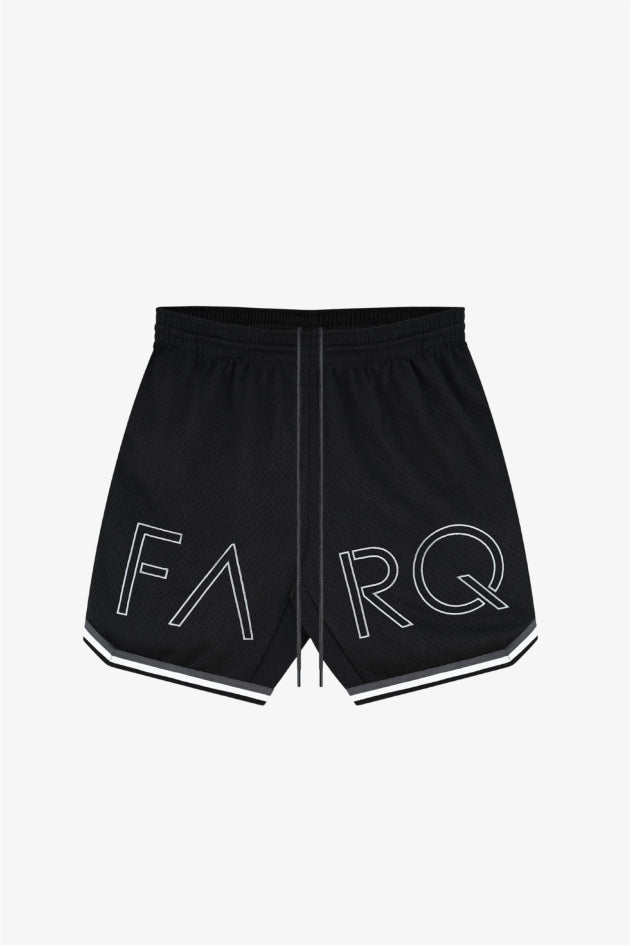 Embroidery Mesh Shorts