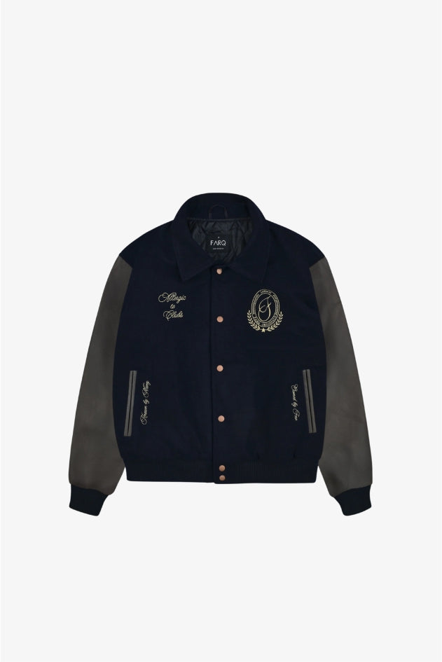 Mocha Varsity Jacket