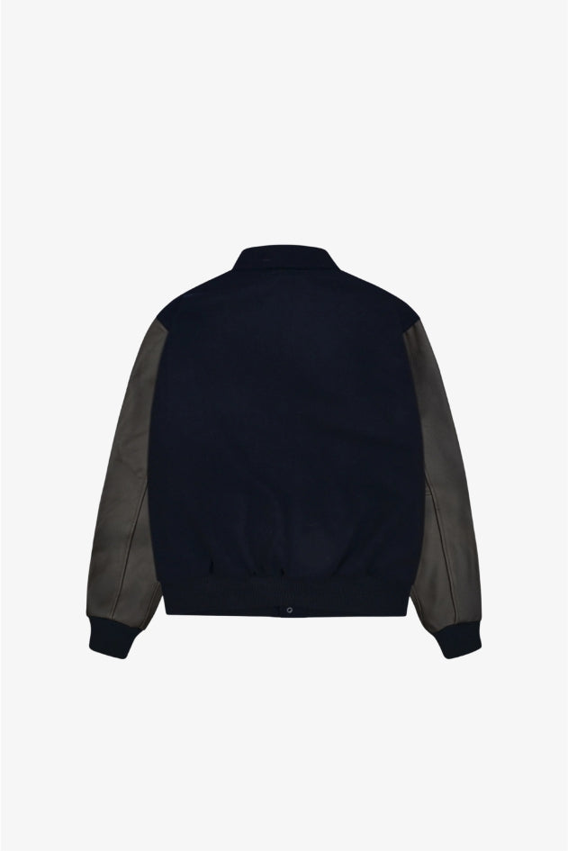Mocha Varsity Jacket