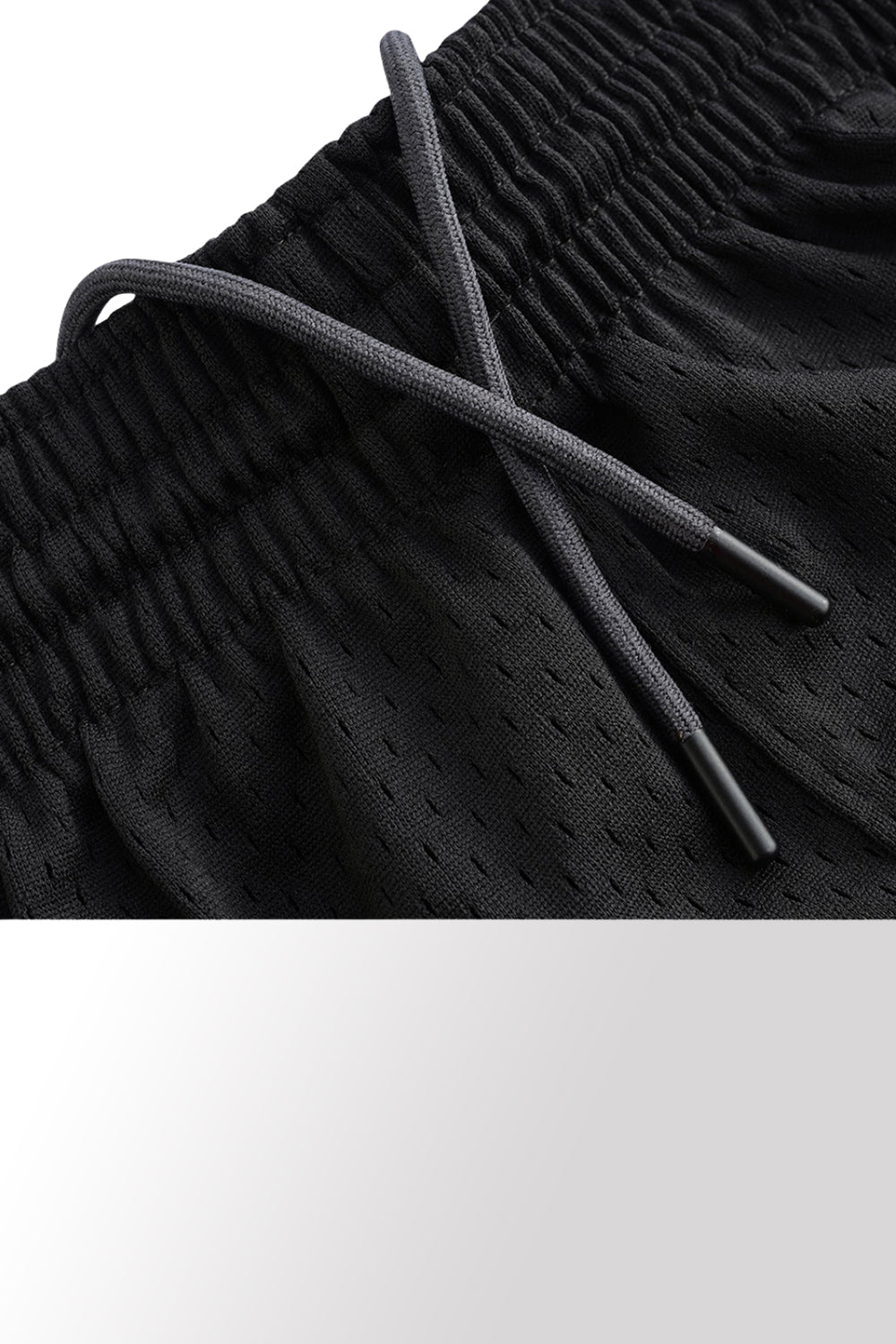 Embroidery Mesh Shorts