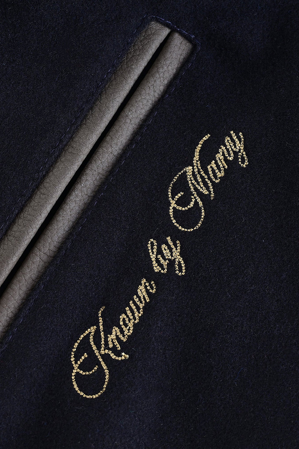 Mocha Varsity Jacket