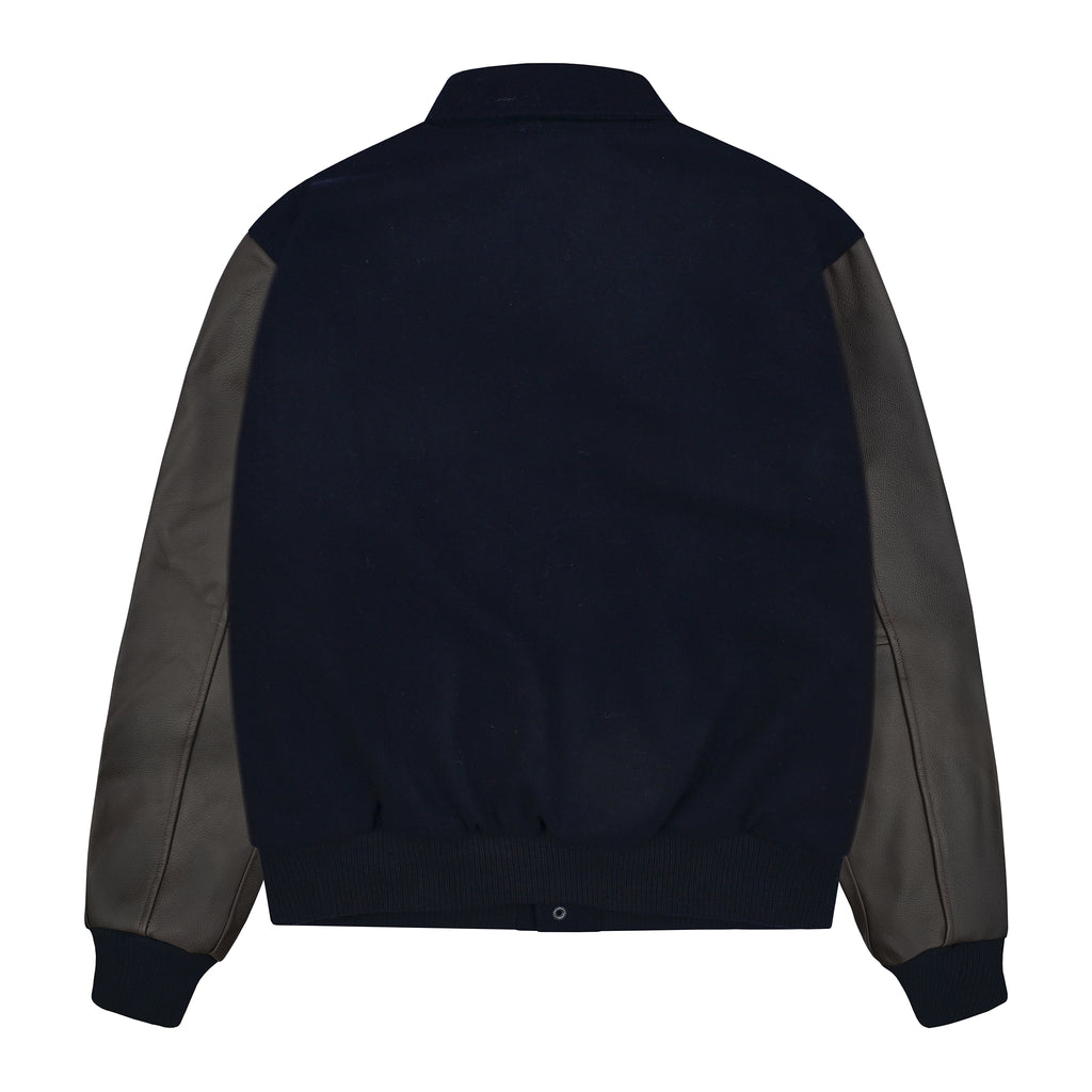 Mocha Varsity Jacket