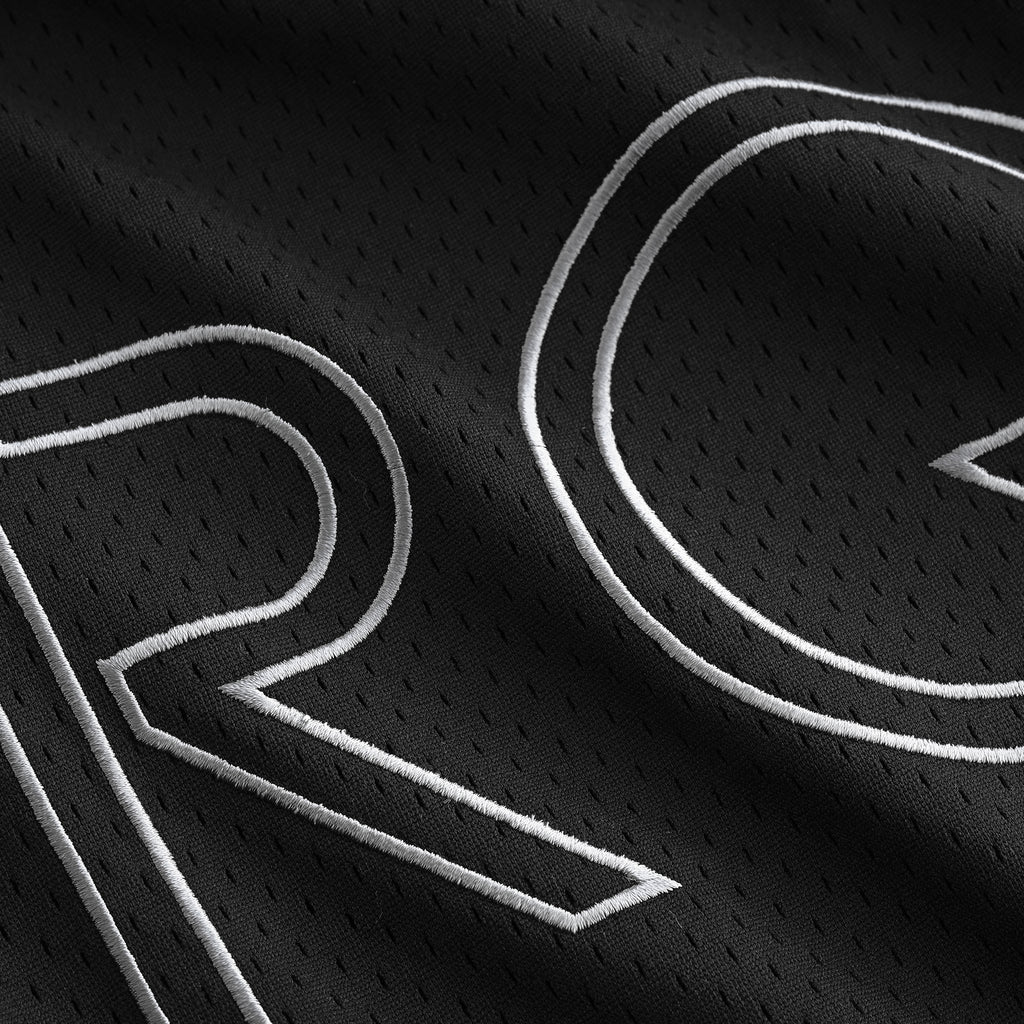 Embroidery Mesh Shorts