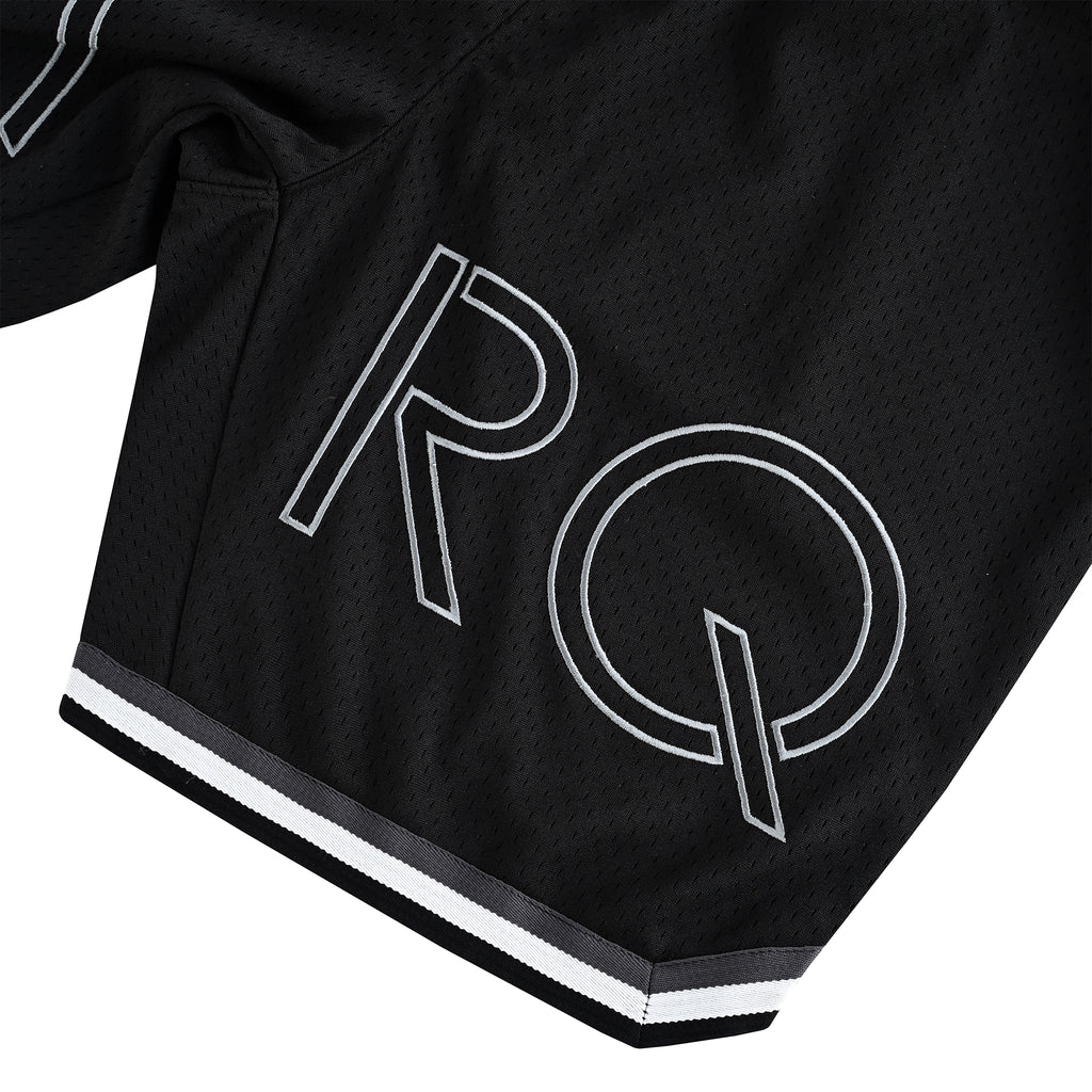 Embroidery Mesh Shorts