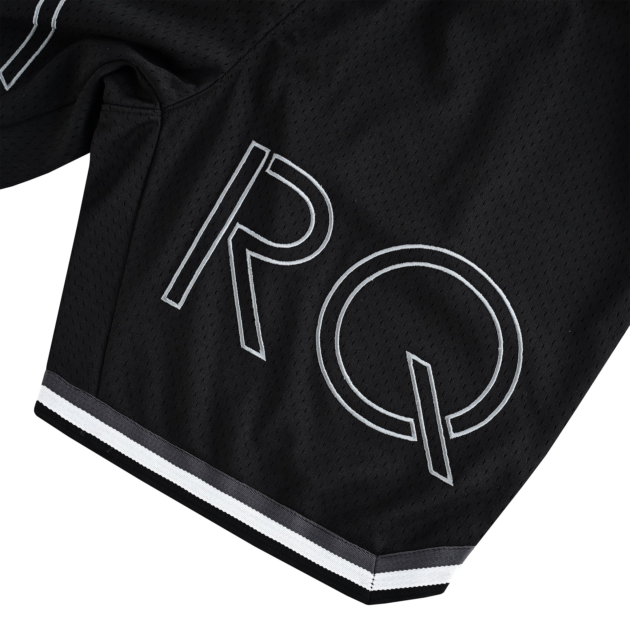 Embroidery Mesh Shorts