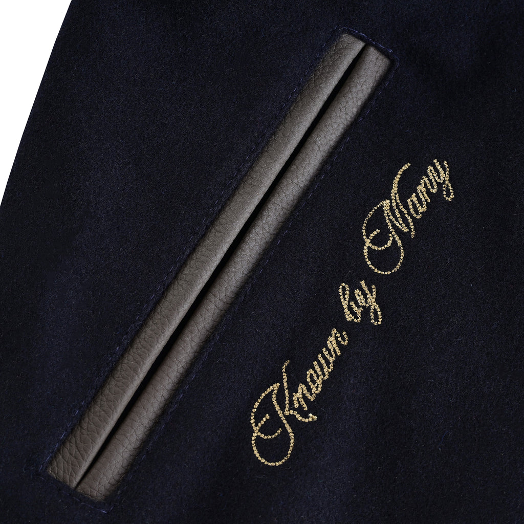 Mocha Varsity Jacket